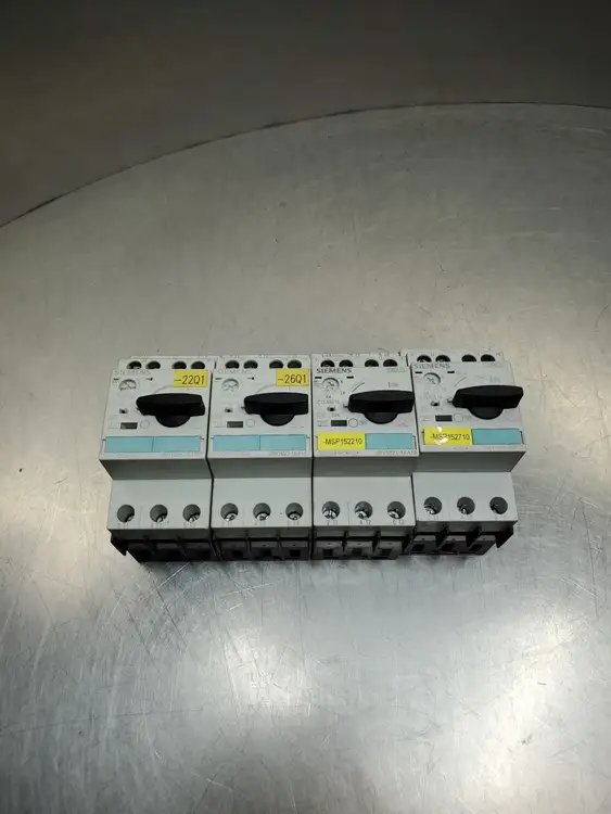 Used Siemens 3RV1021-1EA10 Circuit Breaker/Motor Protector, 4A Circuit Breakers South Carolina US | Palmetto Automation #1150699