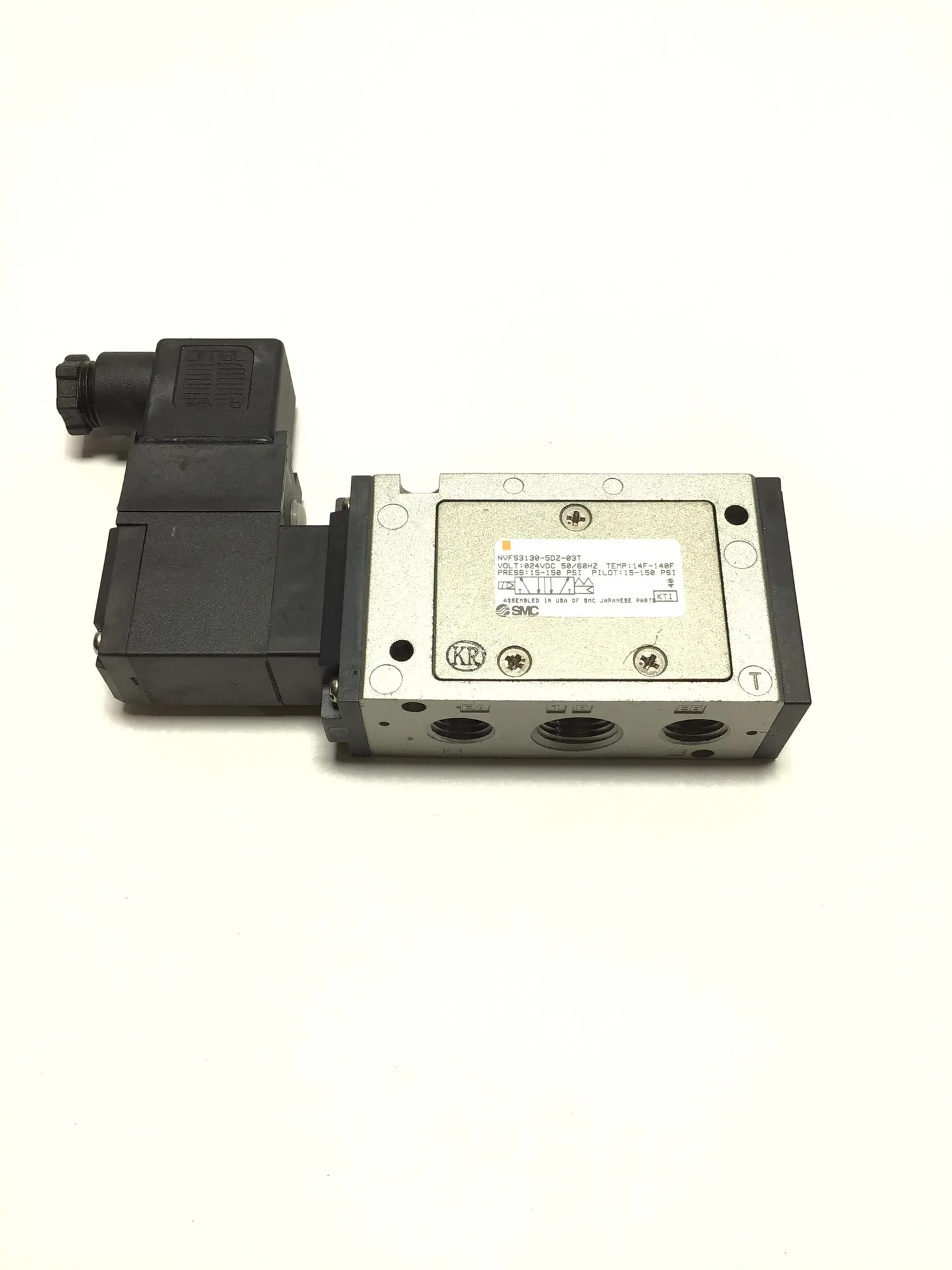 SMC NVFS3130-5DZ-03T Solenoid Valve