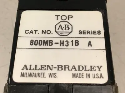 USED ALLEN BRADLEY 800MB-H31B SER A