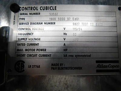 Used ATLAS COPCO _UNKNOWN_ Air Compressor Dryers Ohio US | Equipment Recovery Corp. #1330828