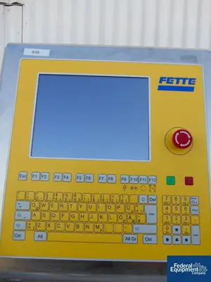 USED Fette Fette Control Console, Model 3200