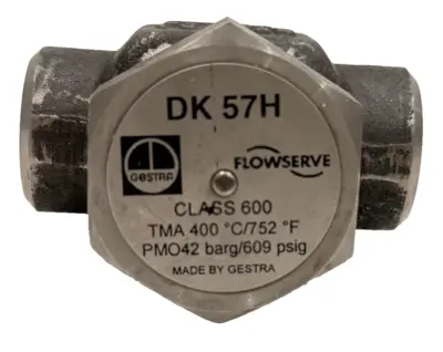 NEW GESTRA DK 57H THERMODYNAMIC STEAM TRAP 1/2"