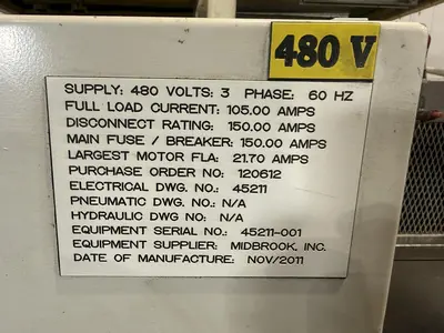 MIDBROOK 24" Cyclone WRHBO Pass-Thru Washer | Benchmark Machine Tools (6)