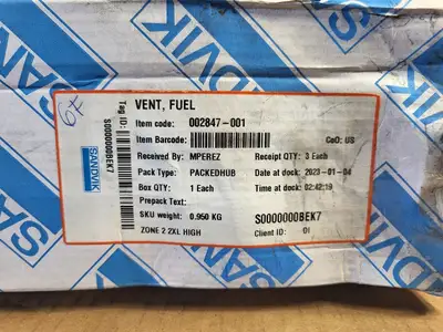 NEW SANDVIK 002847-001