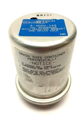 USED JOHNSON CONTROLS A-4000-145 W/MOUNTING BRACKET AND DRAIN COCK