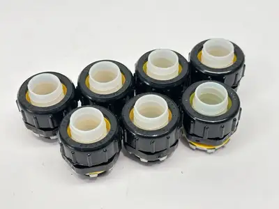 NMLT75BL | Arlington  Straight PVC Liquid Tight Connectors 3/4" LOT OF 7 - New Other