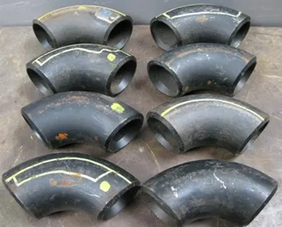 QTY. 8. GP 2" 90 DEG. SCH 80 BUTT WELD SEAMLESS PI...