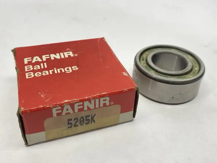 Used FAFNIR DOUBLE ROW ANGULAR CONTACT BEARING 25MM BORE 52MM OD 0.8120IN W Bearings | Maverick Industrial Sales #1103373