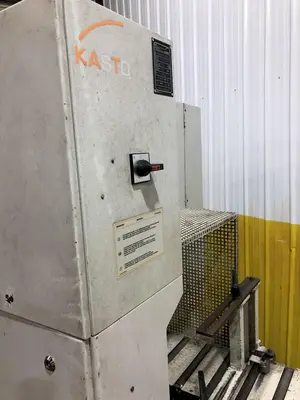 10" X 10" KASTO MODEL #SSB-A2-CNC-CC AUTOMATIC VERTICAL BAND SAW: STOCK #17306