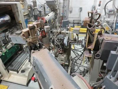 54" Wide Davis Standard 3-Layer Sheet Extrusion Line