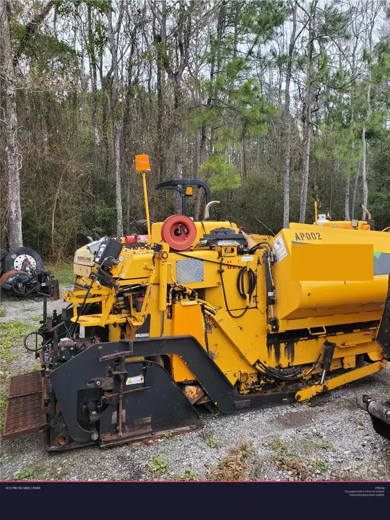 Used 2012 PRO-TEC 5800 C PAVER Asphalt Pavers Louisiana US | Proxy Equipment #1378374
