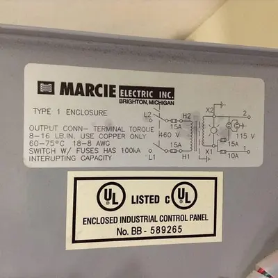 USED MARCIE ELECTRIC LD3000S-PL-100K