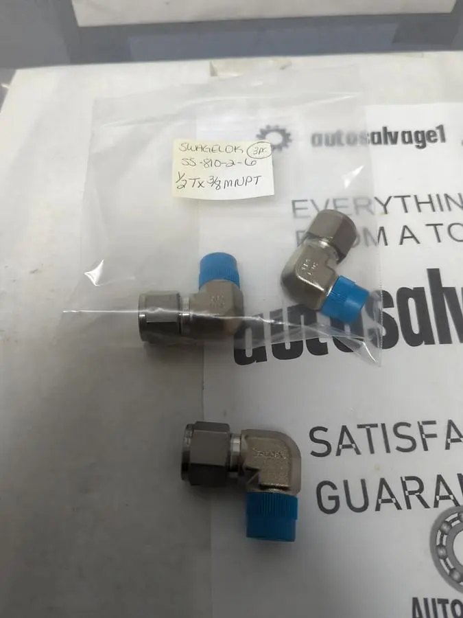 New | in-Stock SWAGELOK SS-810-2-6 Valves/Fittings Ohio US | Surplus Asset Holdings #1243297