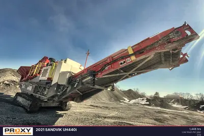 Used 2021 SANDVIK UH440I Cone Crushers Pennsylvania US | Proxy Equipment #1385410