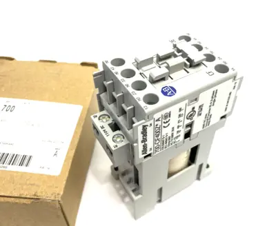 USED ALLEN BRADLEY SER. A INDUSTRIAL CONTROL RELAY 4 NO CONTACTS