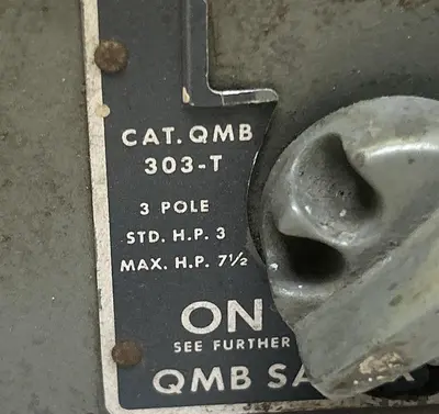 Used SQUARE D QMB303T Miscellaneous Equipment (Electrical & Power) | Surplus Asset Holdings #1188491