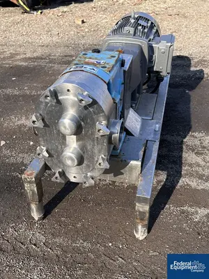 USED Waukesha Wauskesha Rotary Lobe Pump, Model U130