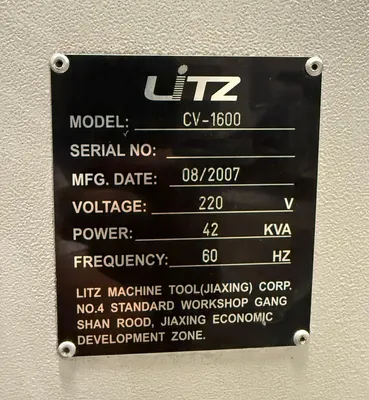 USED 2007 LITZ HITECH CV-1600
