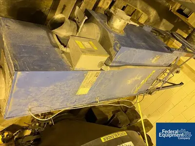 Harrington Hoists, Inc. Hoist with Hopper and Dust Collector
