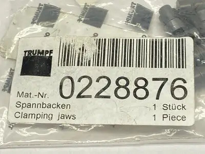 USED TRUMPF CLAMPING JAWS LOT OF 6