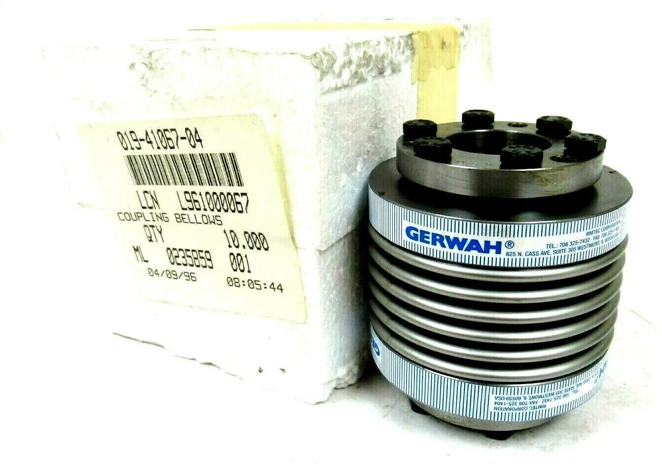 NEW GERWAH AK-150 COUPLING AK150 019-41067-04