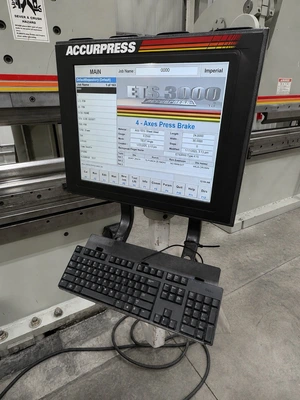 Used 1999 ACCURPRESS 760020 Press Brakes Illinois US | Revelation Machinery #1287190