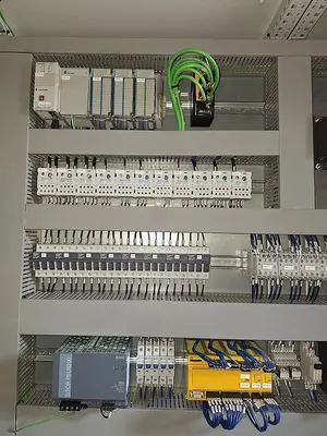 Complete KOSME Bottling Line Includes Depalletizer, Barifill Glass Filler & Flexa Labeler