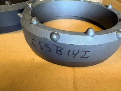 New | in-Stock AFTERMARKET 5" DUAL ROTARY CASING SHOE – 14 BALLISTIC BUTTONS ASSEMBLY- HEAVY DUTY #689-02-HD-D Drilling Attachments Pennsylvania US | East West Machinery & Drilling #1418134