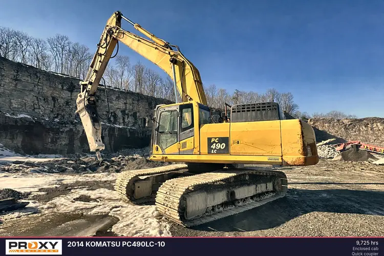Used 2014 KOMATSU PC490LC-10 Excavators Pennsylvania US | Proxy Equipment #1383045