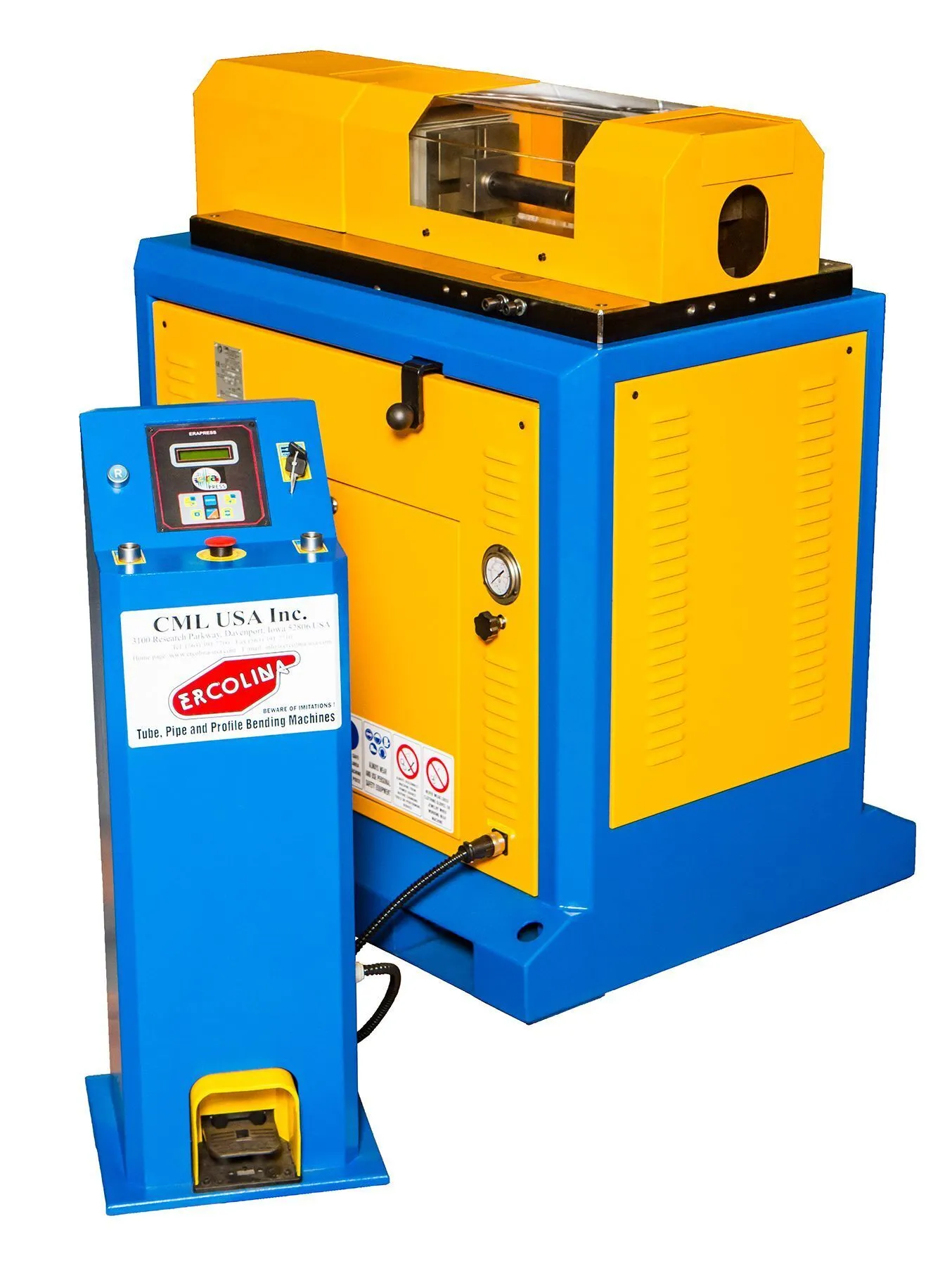 NEW ERCOLINA EP25 Horizontal Hydraulic Press & Swager - 440-480V