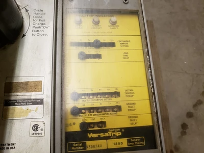 General Electric TPSS4612GA3 1200 Amp 600 Volt Power Break