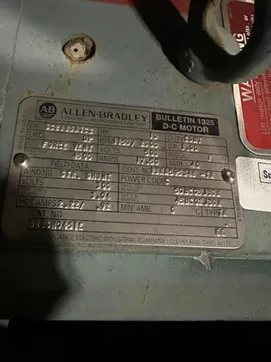Used ALLEN-BRADLEY SC2113ATCZ D.C. Motors | Surplus Asset Holdings #1203451