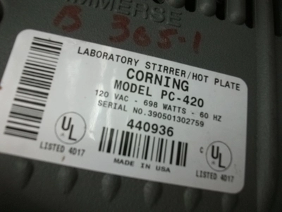 Used _UNKNOWN_ PC 420 Stirrers California US | Biotech Equipment Sales #1464614