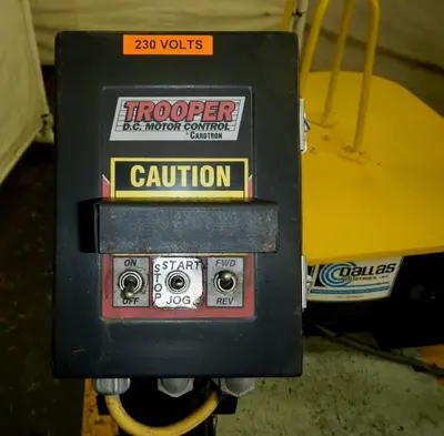 DALLAS MODEL DPU-4000#X48 PALLET TYPE UNCOILER