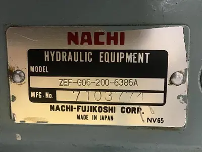 USED NACHI PZE-4B-13-130FR2A-2063D