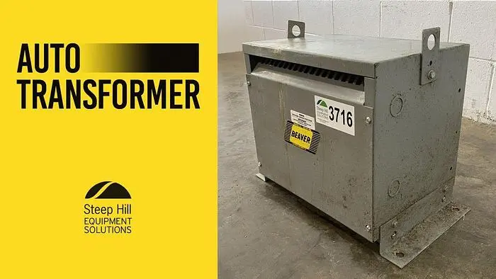 Used BEAVER ELECTRICAL MACHINERY AVR45TS4C Transformers | Steep Hill Equipment Solutions #772286