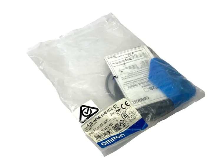 New | in-Stock OMRON E2B-M18LS08-WZ-C1 Proximity Sensors | Maverick Industrial Sales #1110116