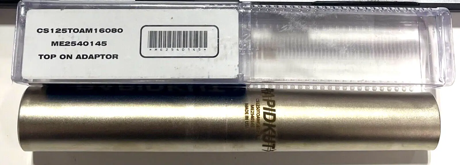 RapidKut 1-1/4" Cylindrical Shank Holder 8" Projection Top On Adaptor UAS Made