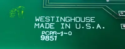 Used WESTINGHOUSE WESTINGHOUSE 2840A80G10 PLC Processors South Carolina US | Palmetto Automation #1418912