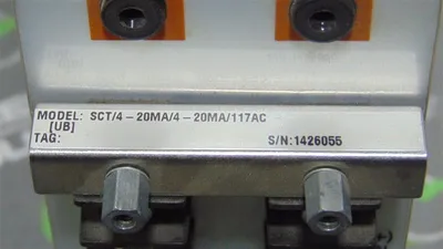 Moore Industries SCT/4-20MA/4-20MA/117AC Signal Converter Module Used
