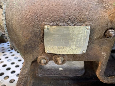 Worthington 2CNG84 3x2-8 Stainless Steel  Centrifugal Pump