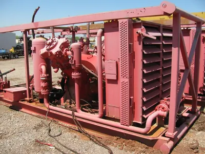 Used Joy WB12 Qty 2 005 Lubricated Reciprocating Air Compressors Oklahoma US | Borderless Services #1378287
