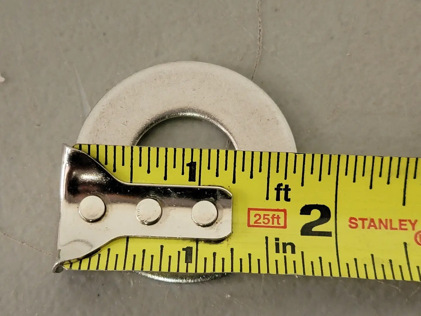 3/4"ID X 1-3/4"OD Stainless Steel Flat Washer (Box of 165)
