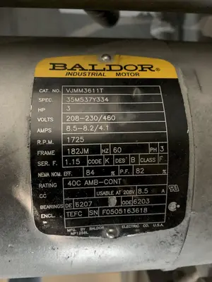 96" X 96" BURR-ABRADOR TOP SIDED DEBURRING MACHINE. STOCK # 0746323