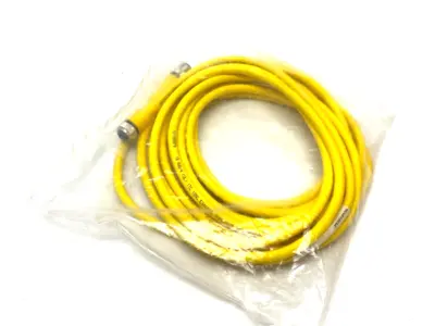 NEW TURCK EUROFAST DOUBLE ENDED CORDSET M12 M TO F