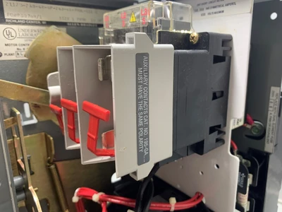 Allen Bradley, Size 1, FVNR, MCC, 2112B-ZAB-4R-6P-24J-41-79UL-11