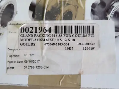 NEW AESSEAL 75M107A-316SS