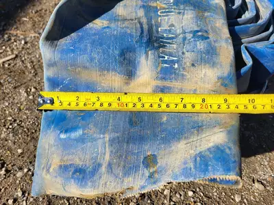 6" x 60 ft Lay Flat Hose Blue