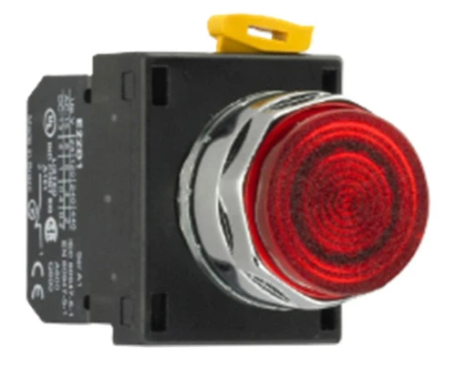 Eaton E22T2X20 Plastic Pushbutton Operator Switch, Red, 24V AC/DC [New]