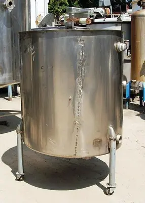 Tank, 300 Gallon, 304 S/st, 44" x 46", SB/OT #S741341